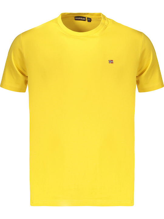 Napapijri T-shirt Κίτρινο