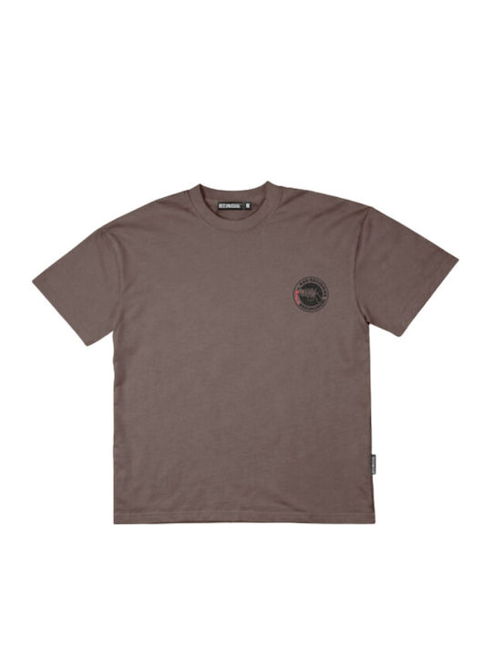 Bee. Unusual. Bad Decisions T-shirt Καφέ
