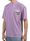 O.g Athens Kurzarm T-Shirt Lila