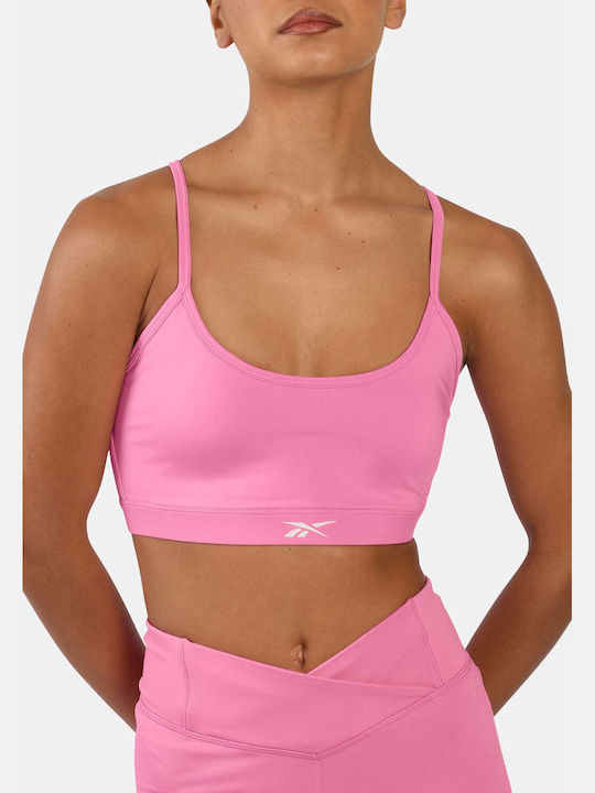 Strappy Bra Women's Sports Bra Playful Pink