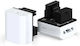 Ezdiy-fab 12vhpwr 600w Grafikkarten-Adapter Rvs 180° Weiß