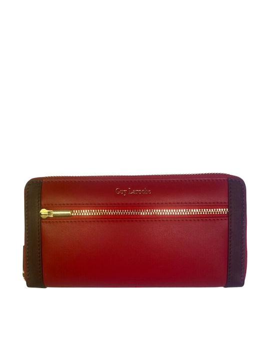 Guy Laroche Leder Damenbrieftasche Rot