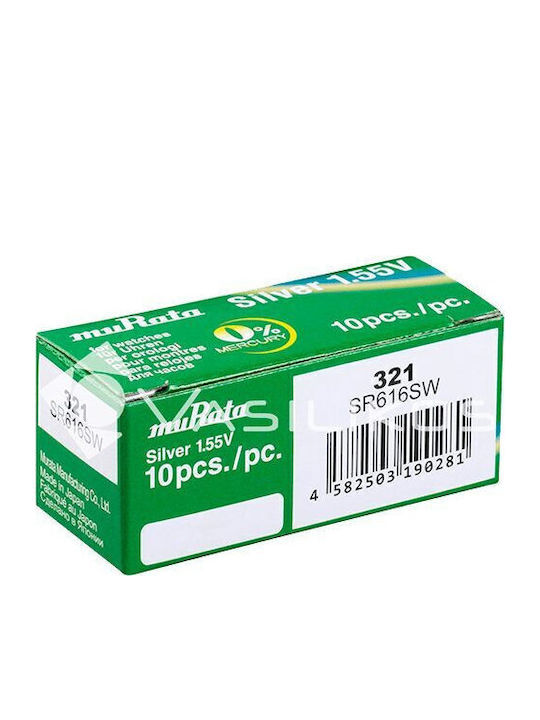 Murata Батерия Сребърен Оксид Ролгов 1.5V