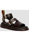 Gryphon Leather Women's Anatomic Sandals Brown