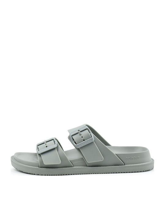 Holster Flache Sandalen für Damen Grün