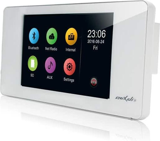 Dsppa Dm838 Wall Stereo Amplifier 2x20w Android 5" Touchscreen