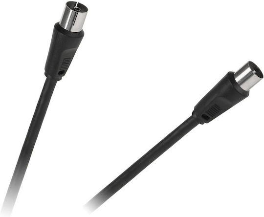 DM Pro Cablul Antenă Coaxial Masculin - Coaxial Feminin Negru 5m DM-RF-5B 1 Bucată