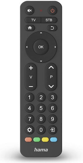 HAMA Universal Remote Control In 1 for TVs 4047443532282