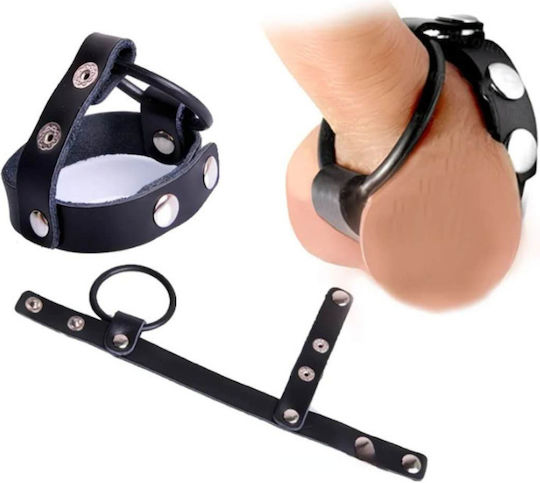 Aph Δαχτυλίδι Πέους Μάυρο Black Penis Ring Jjh-006