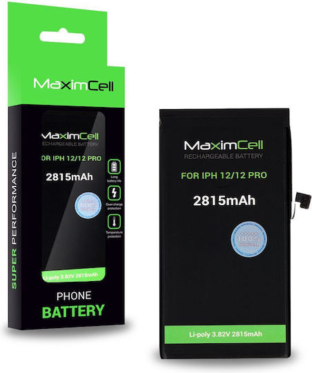 Maximcell Kompatible Ersatzbatterie 2815mAh für iPhone 12 / 12 Pro