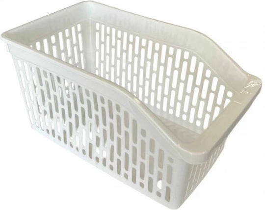 Καλάθι Οργάνωσης Πλαστικό Λευκό 16x30,5x16cm Tns 32-800-1971