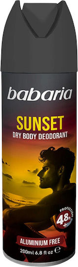 Deodorant Spray Men 48h+ Protection Aluminum-free Sunset 200ml