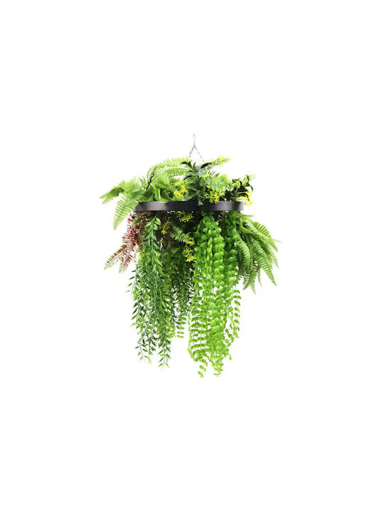 Decorative Hanging Greenery Ring Ø40cm Fern Hd Hd-10456