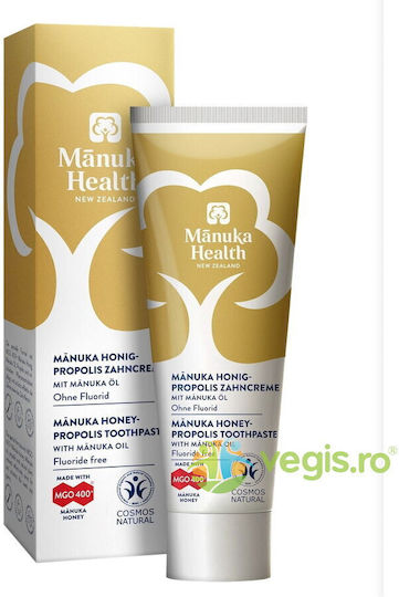 Паста За Зъби Manuka Honey Mgo400+ Propolis Manuka Oil Без Флуор 75ml