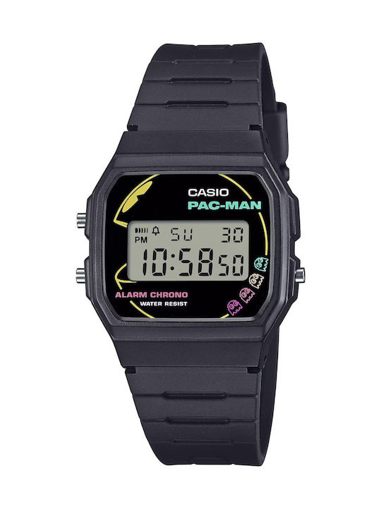 Casio Digital Men's Watch 34mm Battery With Bla...