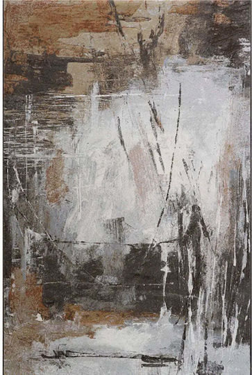 Правоъгълен Оранжев Килим 133x195см
