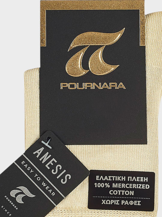 Pournara Дамски Чорапи Жълти