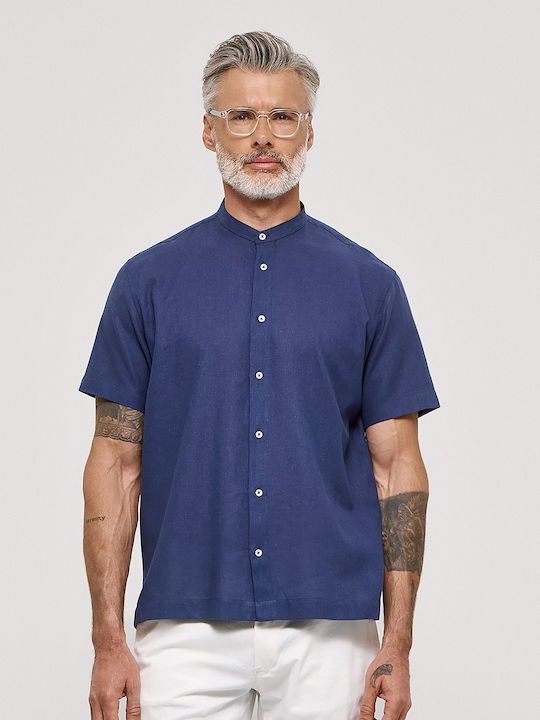 Brokers Jeans Camasa Barbati Maneca Scurta Regu...