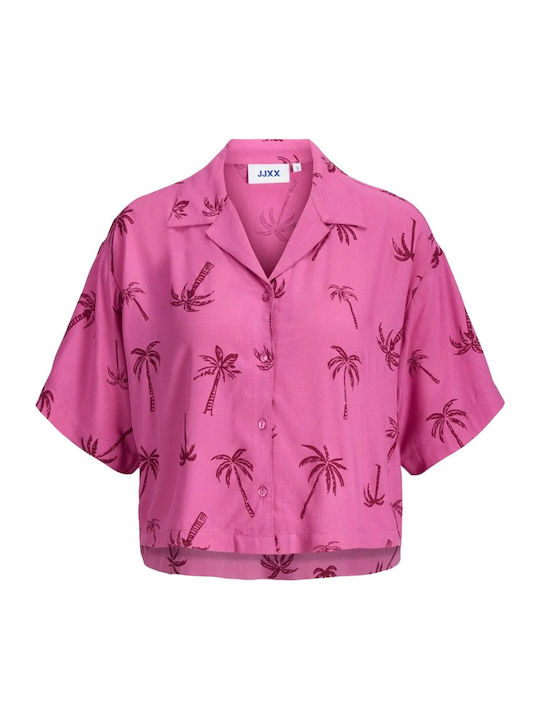 Jack & Jones Long Sleeve Women's Shirt Pink
