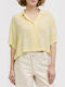 Long Sleeve Women's Shirt Yellow