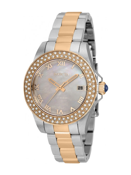 Invicta Ceas Dama 34mm Cu Baterie Cu Brățară Di...