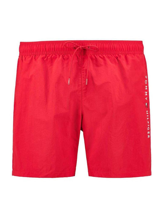 Tommy Hilfiger Men's Swimwear Shorts Red