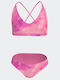 Nike Lace Up Kids Swimwear Bikini Pink