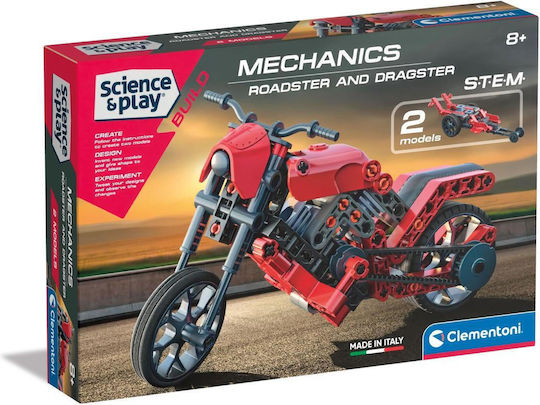 Clementoni Παιχνίδι Κατασκευών Mechanics Lab Roadster Dragster