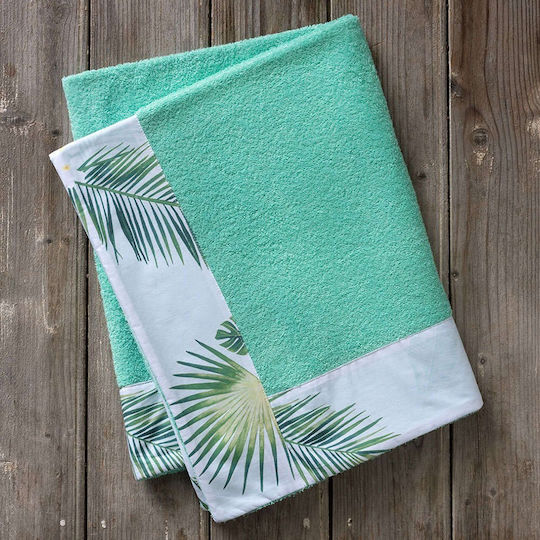 Beach Towel Fasa Amber Green Nima Beach 90x150cm 100% Cotton