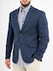 Sommer Herrenanzugsjacke Marineblau
