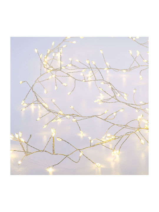 LED Lights 2.5m Warm White Battery String 5pcs