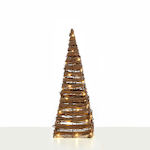 Illuminated Christmas Decorative Snowy Tree Con...