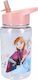 Frozen Παιδικό Παγούρι Frozen με Καλαμάκι 450ml
