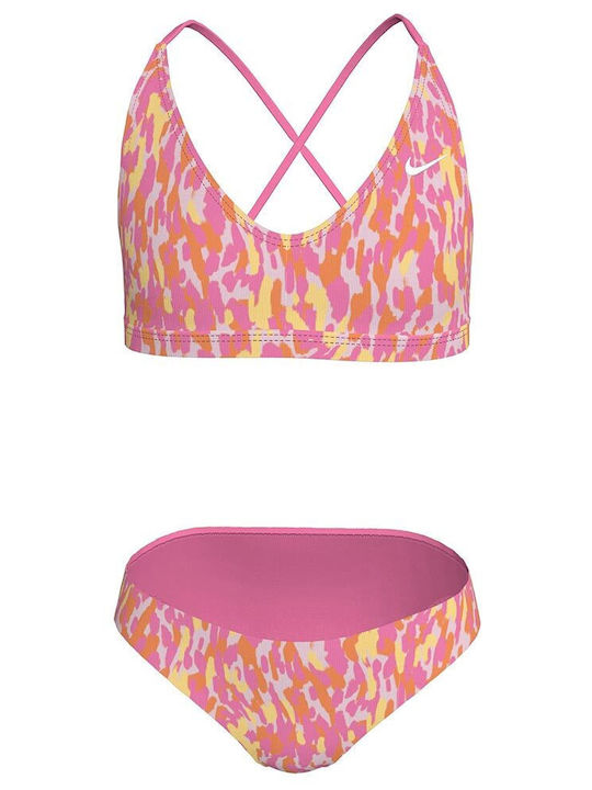Nike Lace Up Kids Swimwear Bikini Lace Up Bikin...