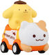 YuMe Toys Sanrio: Hello Kitty And Friends - Pompompurin Zoom Hero Mini Hello Kitty