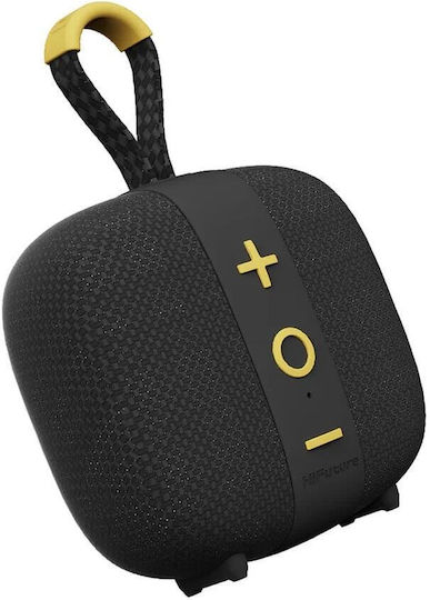 HiFuture LINO S Waterproof Bluetooth Speaker 12W with Battery Life up to 10 Hours Black