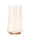 Glas in Goldfarbe 470ml