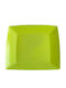 Mak Shallow Square Plastic Plate 23x23cm