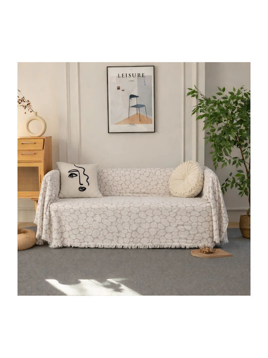 My Home Luxury Σετ Ριχτάρια 3τμχ Μπεζ
