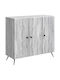 Wooden Sideboard Gray 89x34.5x80cm