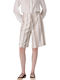 Women's Beige Bermudas