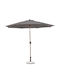 Umbrelă Rotundă Din Aluminiu Gri Φ3m
