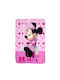 Disney Κουβέρτα Minnie Fleece Ροζ 100x140εκ.