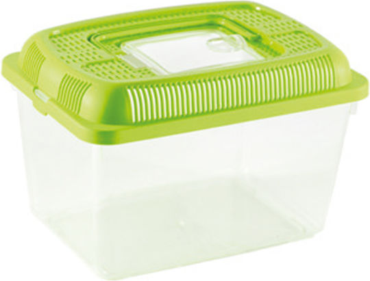 Plastik Aquarium Blau 18×12×13.4cm