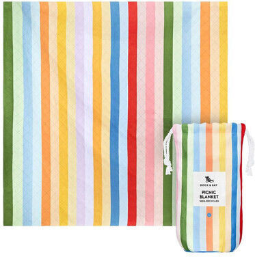 Dock & Bay Κουβέρτα Πικνίκ 170 X 170 Cm Candy Stripes