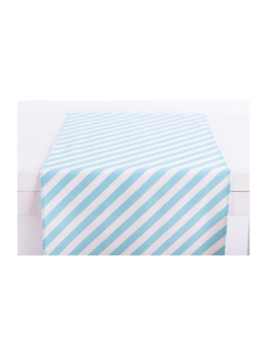 Beauty Home Tischdecke Hellblau 32x250cm