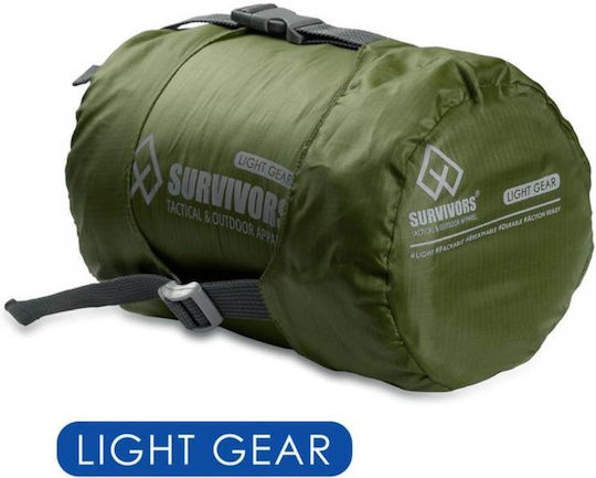 Survivors Sleeping Bag Double Olive
