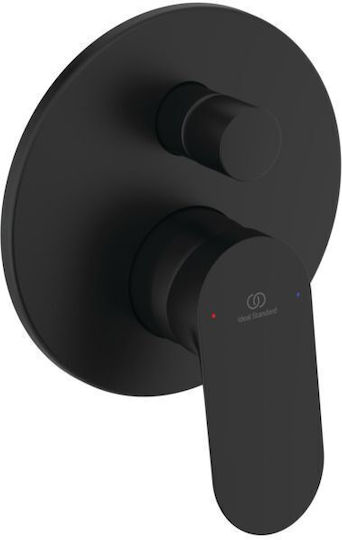 Ideal Standard Σετ Μίκτης & Παροχή Εντοιχισμού για Ντουζιέρα 2 Εξόδων 3800861132325