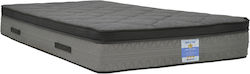 Pakketo Deluxe Super-King 160x200x20cm mit Taschenfedern