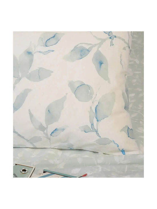 Melinen Pearl Σετ Μαξιλαροθήκες Pearl Blue 50x7...